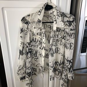 Hilo printed blouse